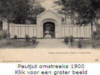 Peutjut omstreeks 1900 | Foto: Stichting Peutjut-Fonds