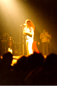 Ian Gillan in de Stokvishal te Arnhem, 27 januari 1982 | Foto: Frans de Meijer